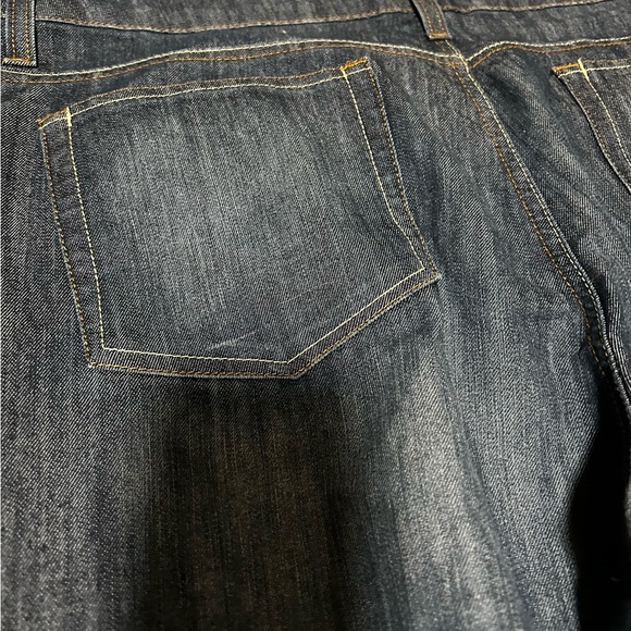 Merona mid rise, wide leg  women’s jeans size 18 - Picture 7 of 8